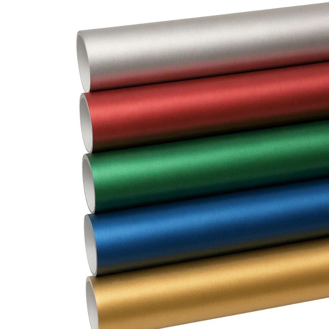 Chromo Brushed Vinyl Metalic (Cromo Cepillado Metalico) 2