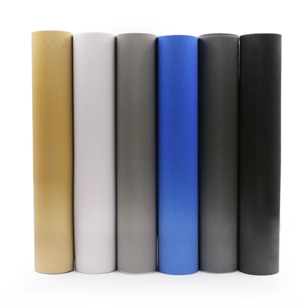 Matte Brushed Aluminum Vinyl Sticker (Cromo Aluminio Cepillado ...