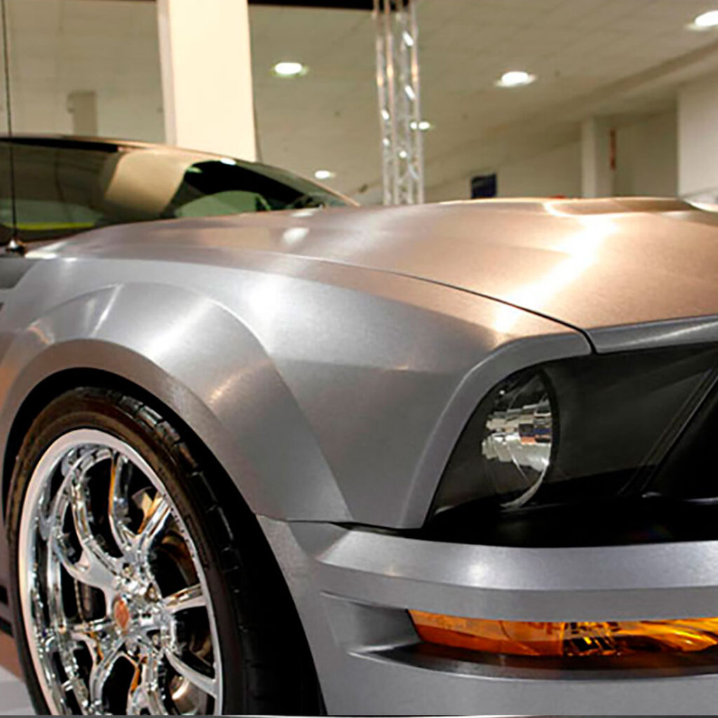 Matte Brushed Aluminum Vinyl Sticker (Cromo Aluminio Cepillado ...