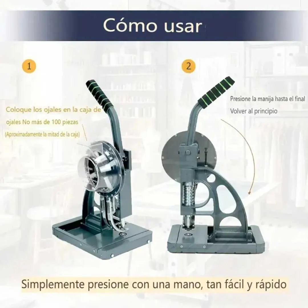 Ojilladora Semiautomática 4