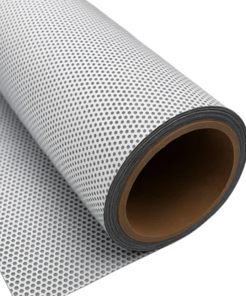 Vinil Adhesivo Microperforado Para Campaña 1