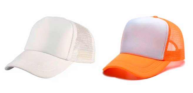 Gorras en promoción