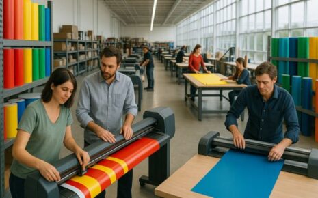 Uso del vinil textil