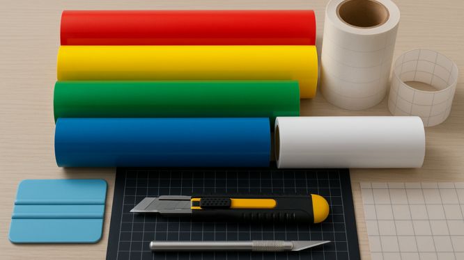 Vinil de Corte Color PVC vs Otros Viniles