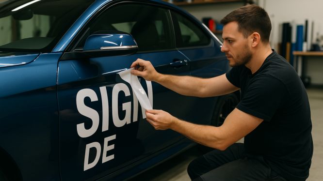 Errores comunes al aplicar vinil de corte en vehículos y cómo evitarlos como un profesional