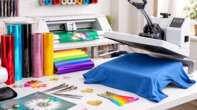 Guía definitiva para emprender con vinil textil: qué necesitas para empezar en 2026