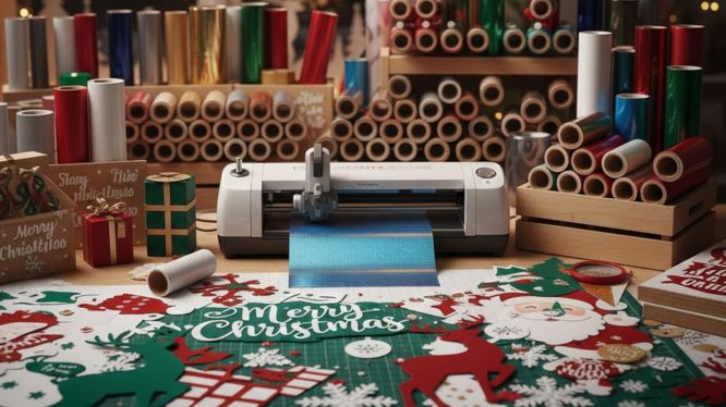 Vinil de corte en temporada navideña: ideas creativas y rentables para tus decoraciones y ventas