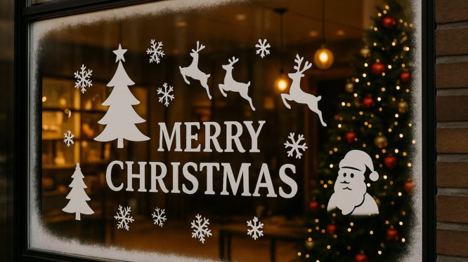 Vinil de corte en temporada navideña: ideas creativas y rentables para tus decoraciones y ventas