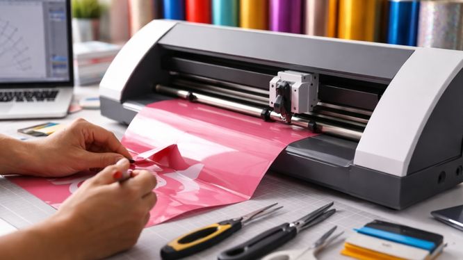 ¿Cómo se corta el vinil de corte?