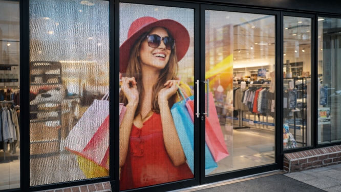 Vinil microperforado: ¿Qué porcentaje elegir para campañas publicitarias efectivas?