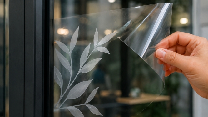 Vinil adhesivo transparente: aplicaciones creativas y cuándo usarlo en impresión y decoración