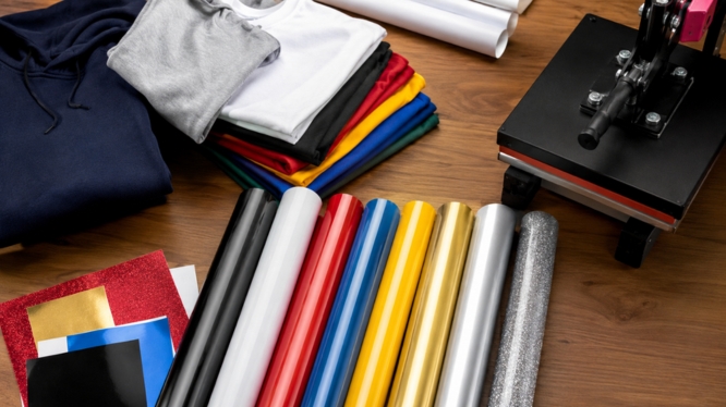 ¿Qué telas funcionan mejor con vinil textil? Guía práctica para obtener resultados profesionales