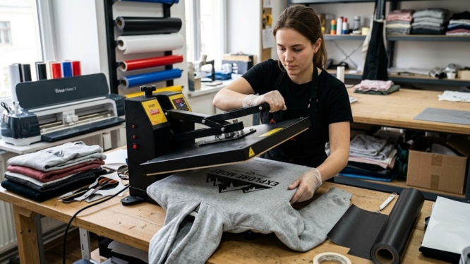 ¿Qué telas funcionan mejor con vinil textil? Guía práctica para obtener resultados profesionales