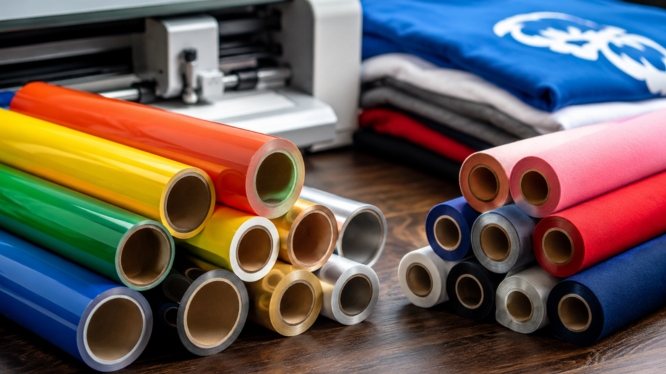 Vinil de corte y vinil textil: diferencias clave para elegir el material correcto en cada proyecto