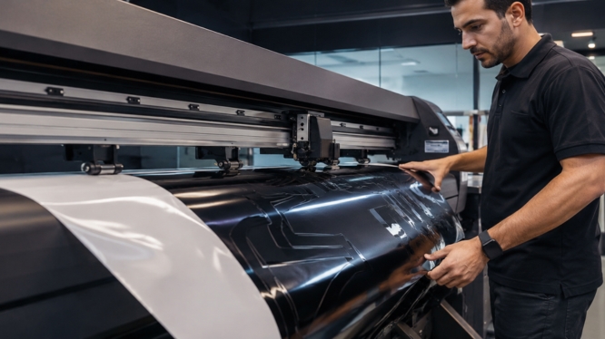 ¿Cómo calcular el rendimiento de un rollo de vinil de corte? Guía para optimizar material y reducir desperdicios