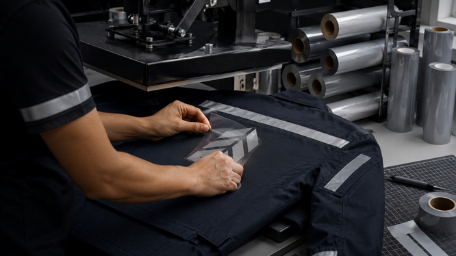 Vinil textil reflejante para ropa de trabajo: aplicaciones, visibilidad y recomendaciones de uso
