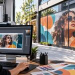 Cómo imprimir vinil microperforado correctamente: diseño, resolución y preparación del archivo para gran formato