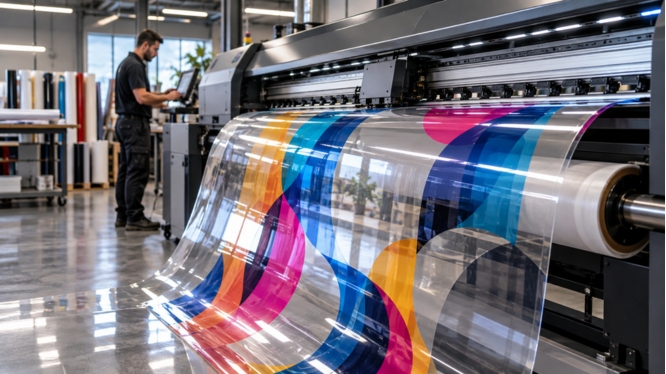 Cómo imprimir sobre vinil adhesivo transparente: claves para conseguir colores visibles y acabados profesionales