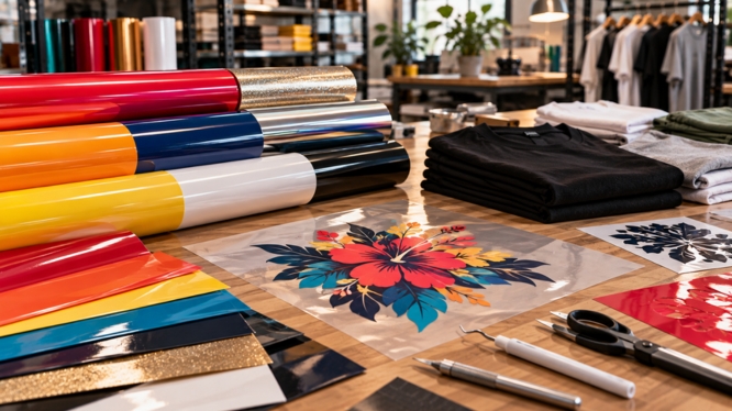 Vinil textil: temperatura, tiempo y presión para lograr una aplicación profesional